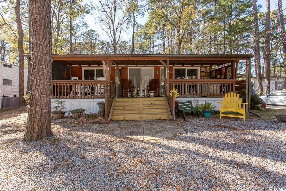 View of front of home featuring covered porch and 