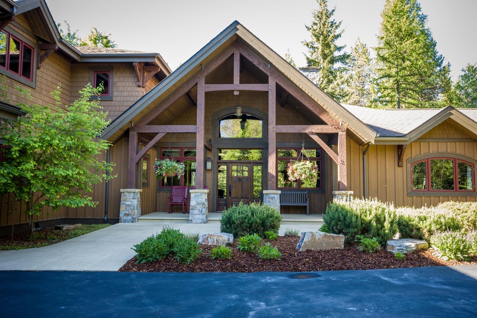 Timber frame entry