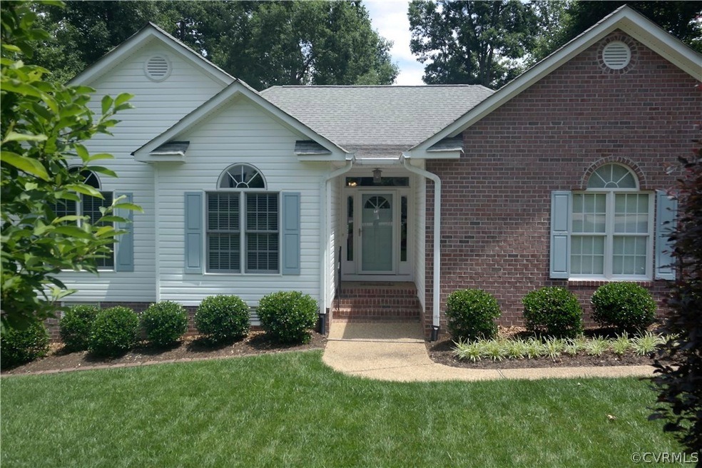 Great curb appeal and beautiful easy care landscap