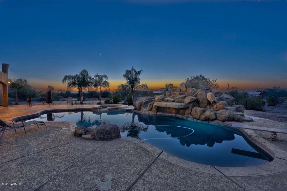 Pool at Sunset