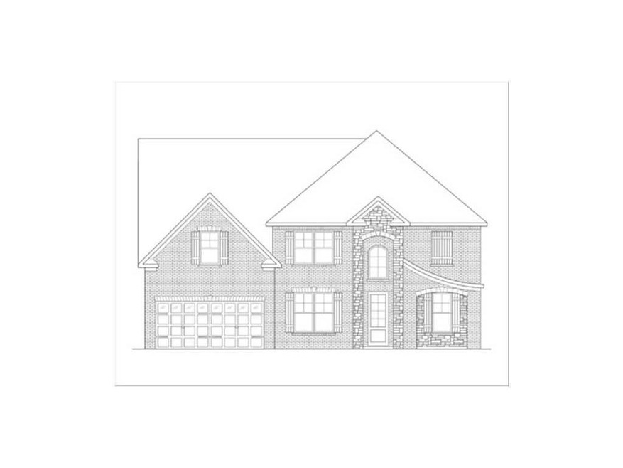 Exterior Front. Elevation Rendering