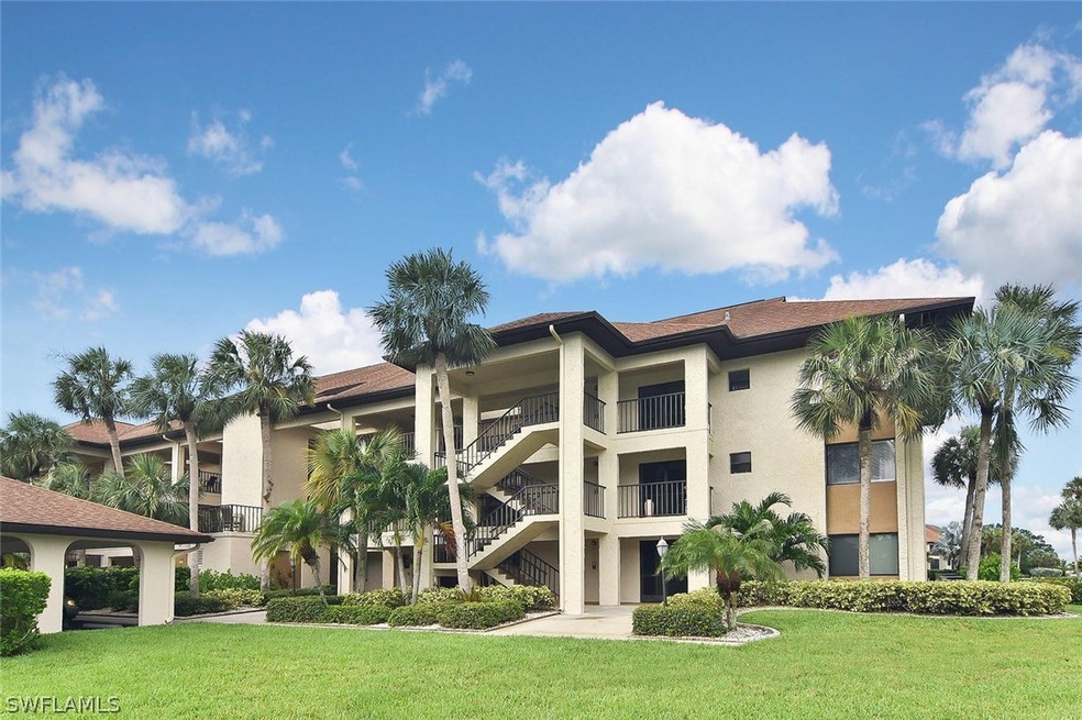 Front entrance to the condo building - contains an
