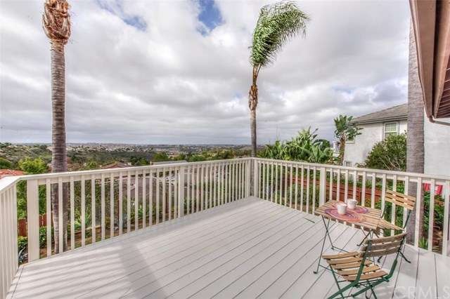 Ocean and valley views from second floor deck