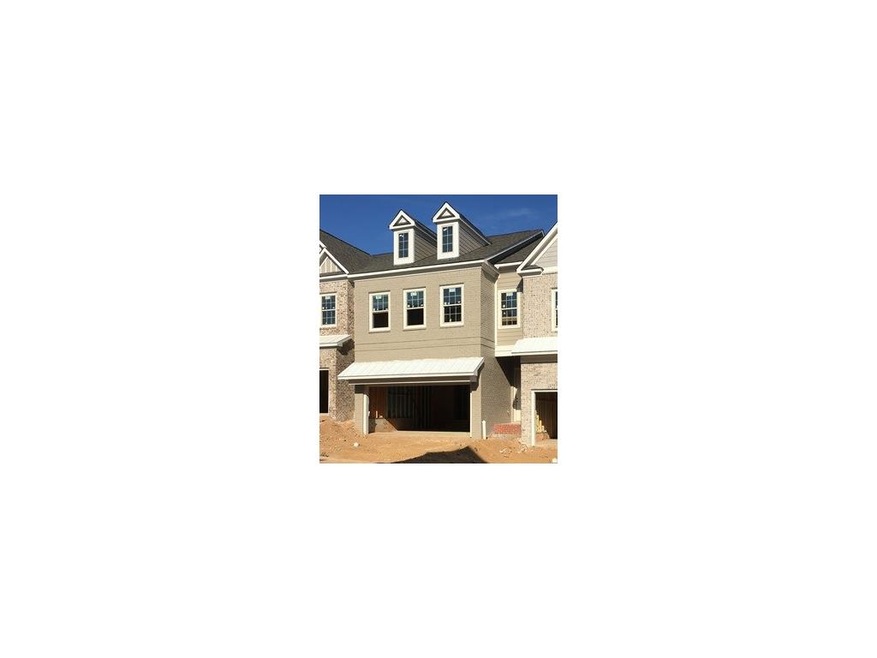 Homesite 58 is an interior unit with a painted bri