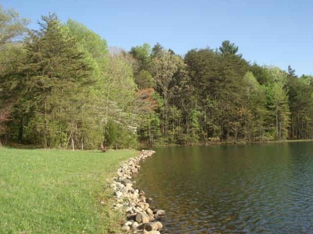 Beautiful wooded lot on the lake in Overton Retrea