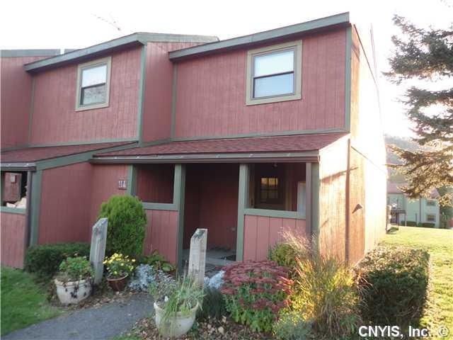 Exterior Front. Great end unit with nice side yard