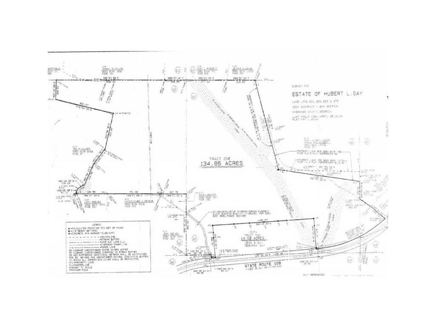 Plat Map.
