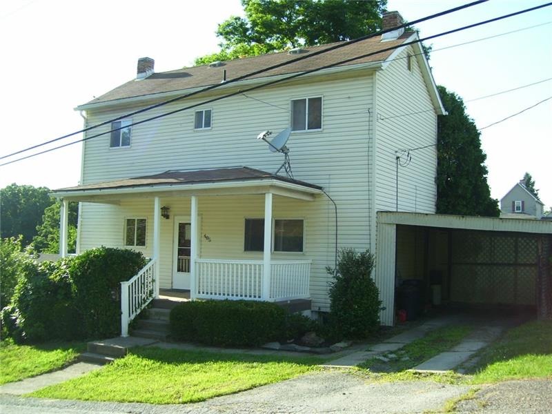 FRONT WITH PORCH 12 x 6 AND CAR PORT