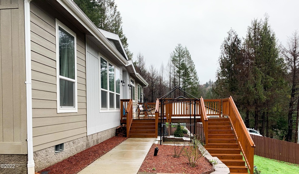 New front of house and deck