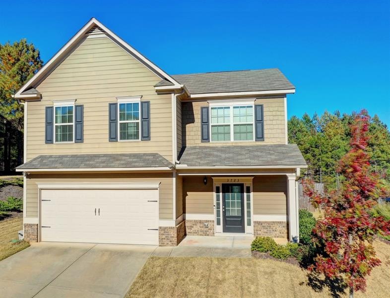 Beautiful front exterior; gorgeous curb appeal