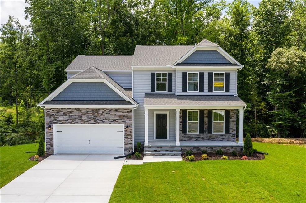 MOVE-IN READY NEW HOME ON PRIVATE ACRE+ LOT!! A tr
