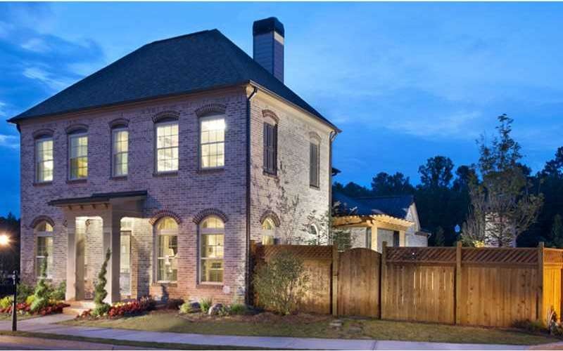 Exterior Front. Photo not of actual home but of th