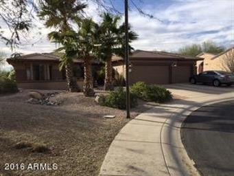 front of property