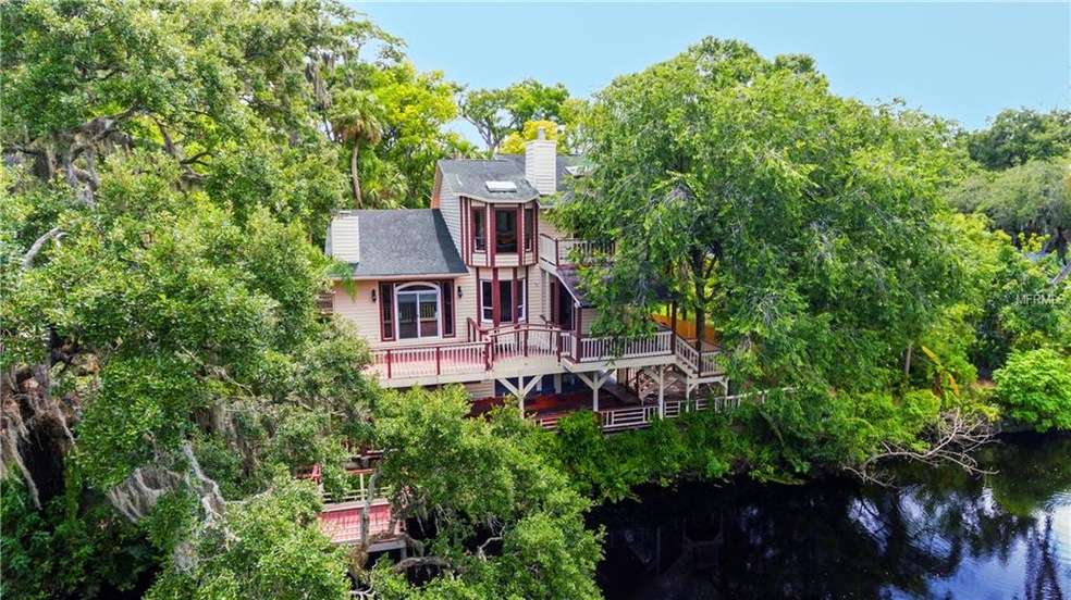 Stunning View of home from Hillsborough River.