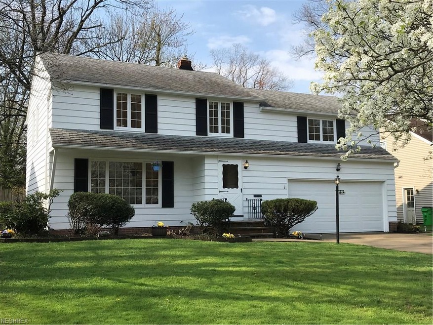 Pristine 2-Story White Colonial Home with 2-Car Ga