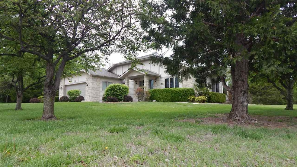 This home sits on a beautiful, large corner lot