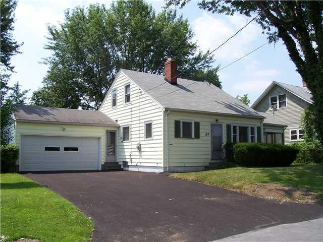 Exterior Front. 4 Bedroom, 1 bath Cape Cod. 2 car 