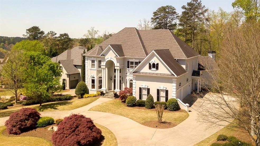 Beautiful professional landscaping on half an acre