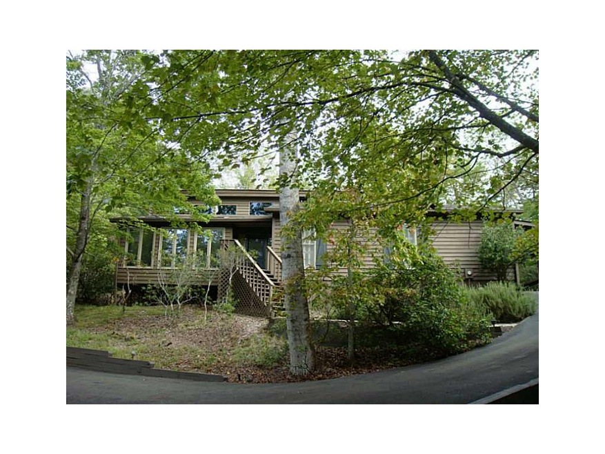 Exterior Front. Big Canoe ranch with soaring beame