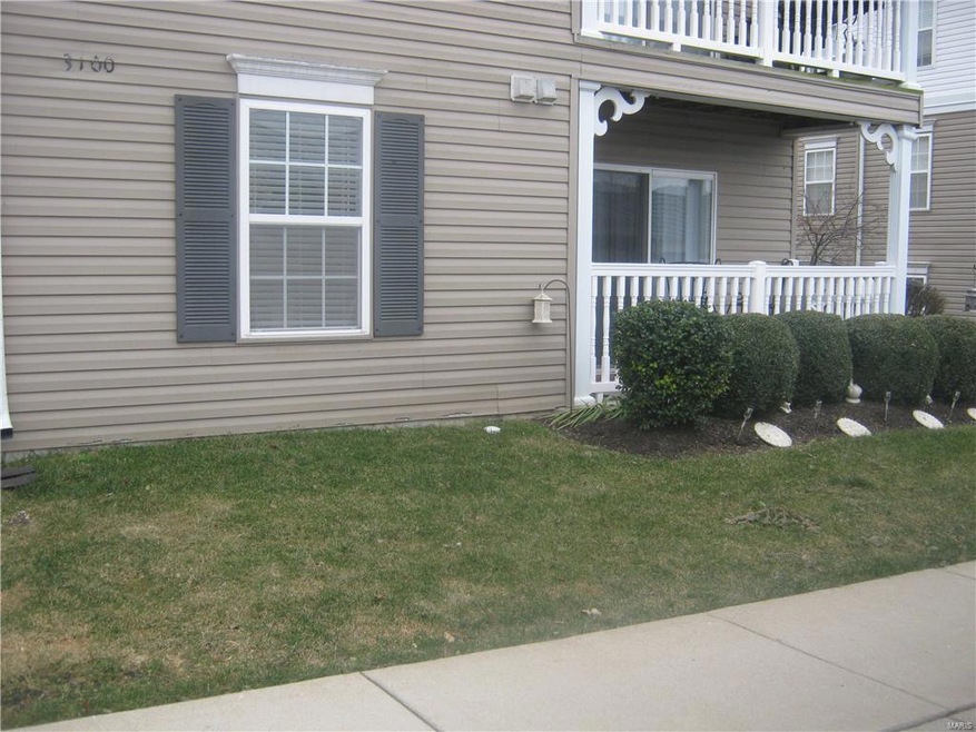 Ground floor view of home & patio