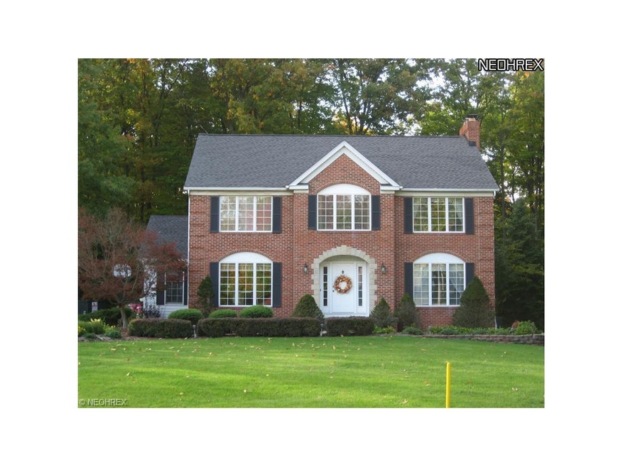 Custom designed, custom built colonial on private,