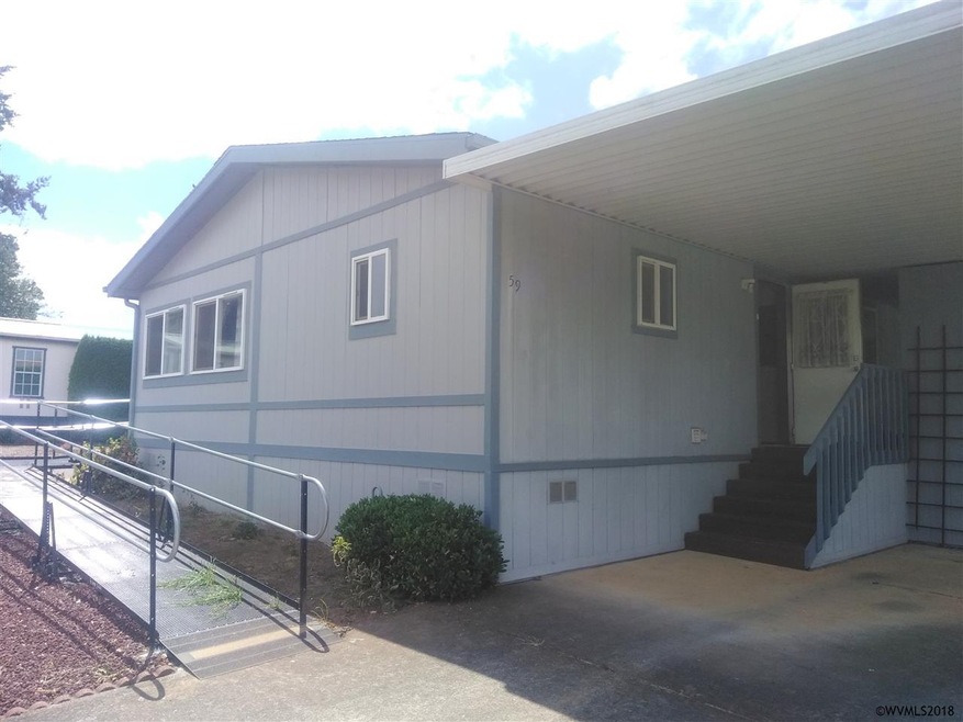Front of house, located at quiet end of street.
