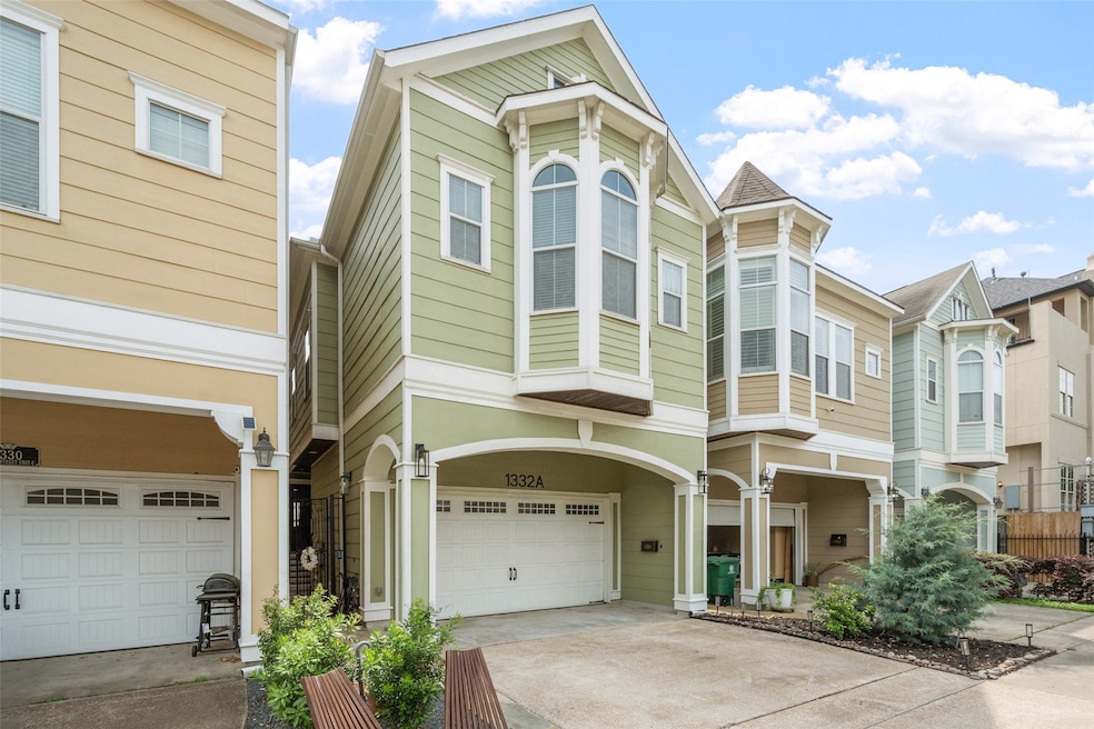 Charming multi-story townhouse with a distinctive