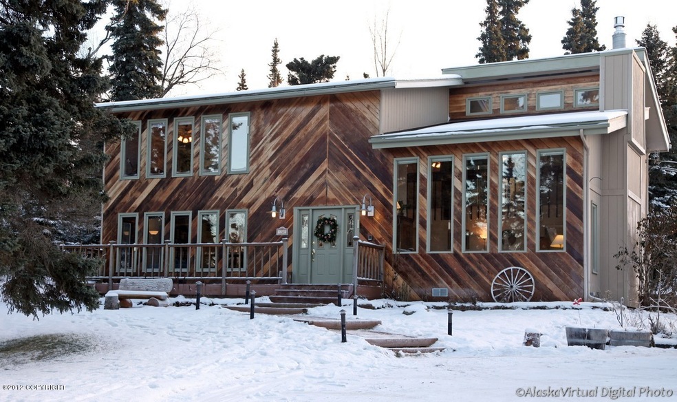 Exterior view of home