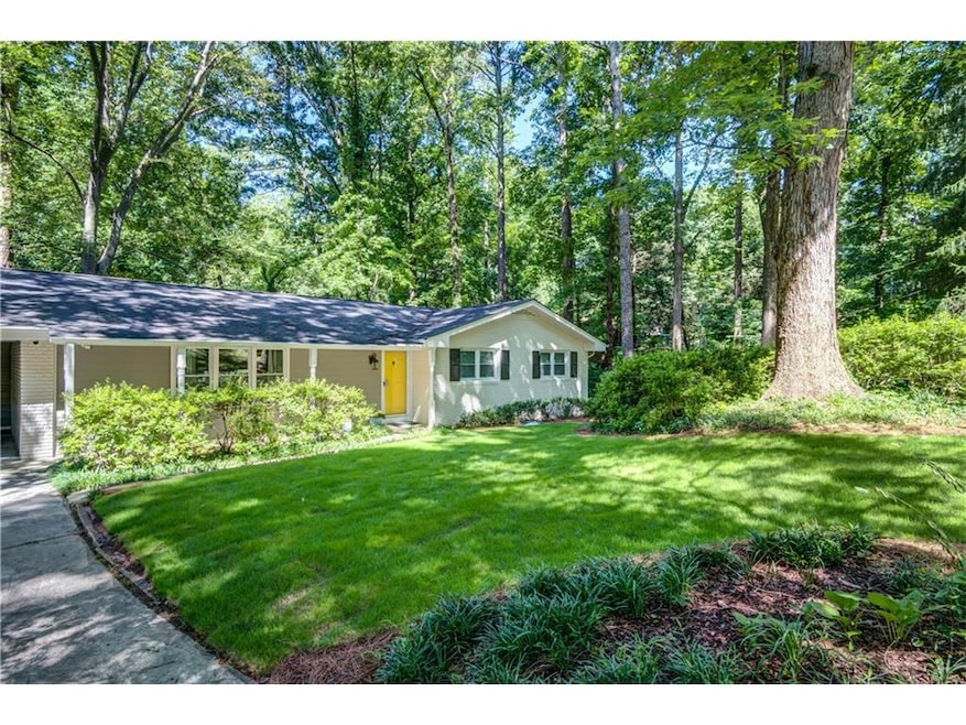 Easy to maintain and beautifully landscaped yard w