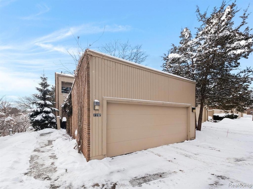 Front entrance/ garage
