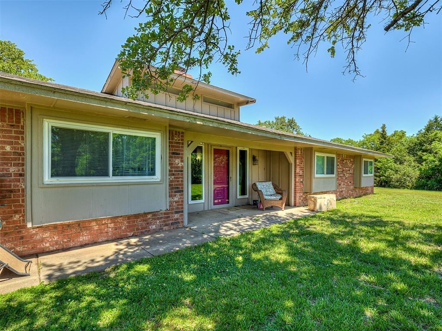 View of front of property with a front lawn