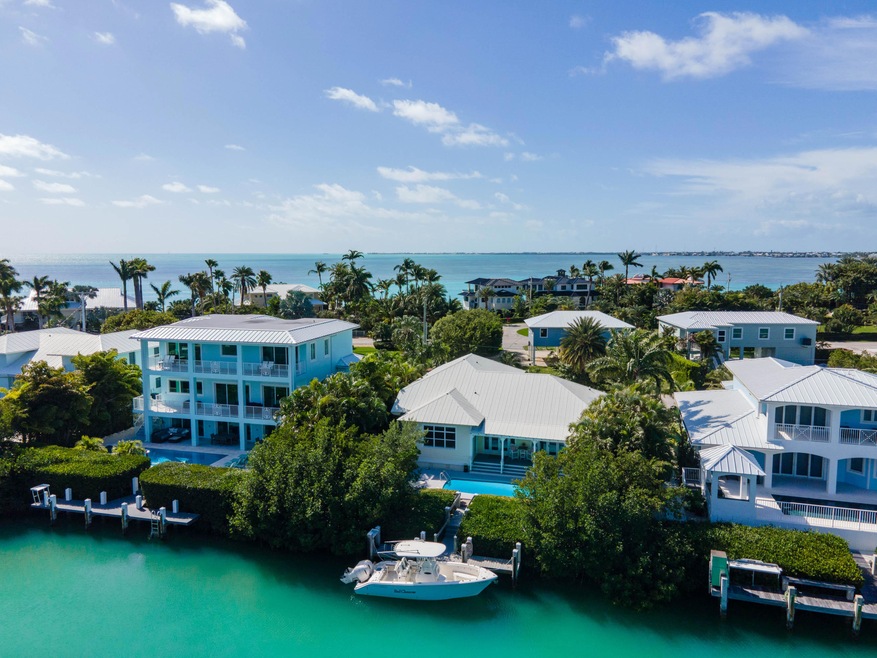 Aerial Canal House