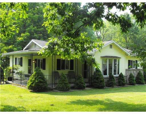 Exterior Front. Large country cottage in the heart