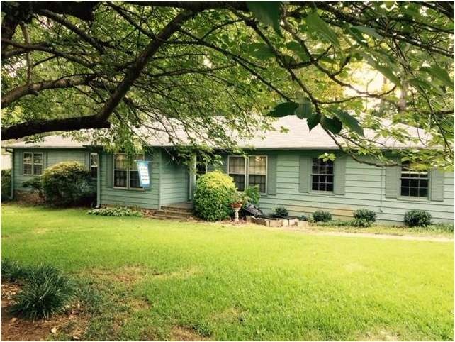 Long front view of home