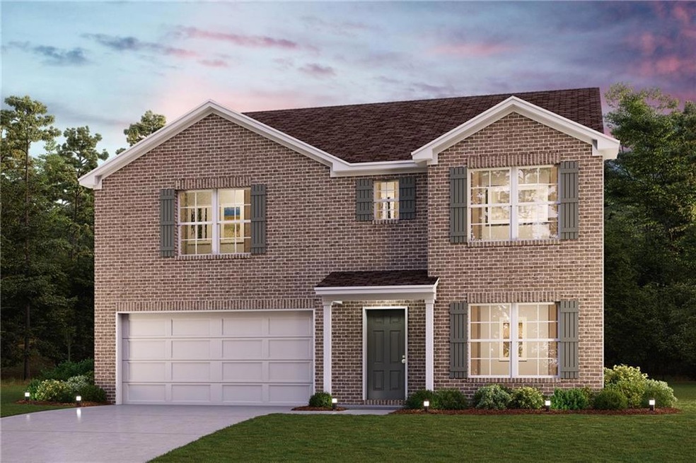 Traditional-style house with concrete driveway, an