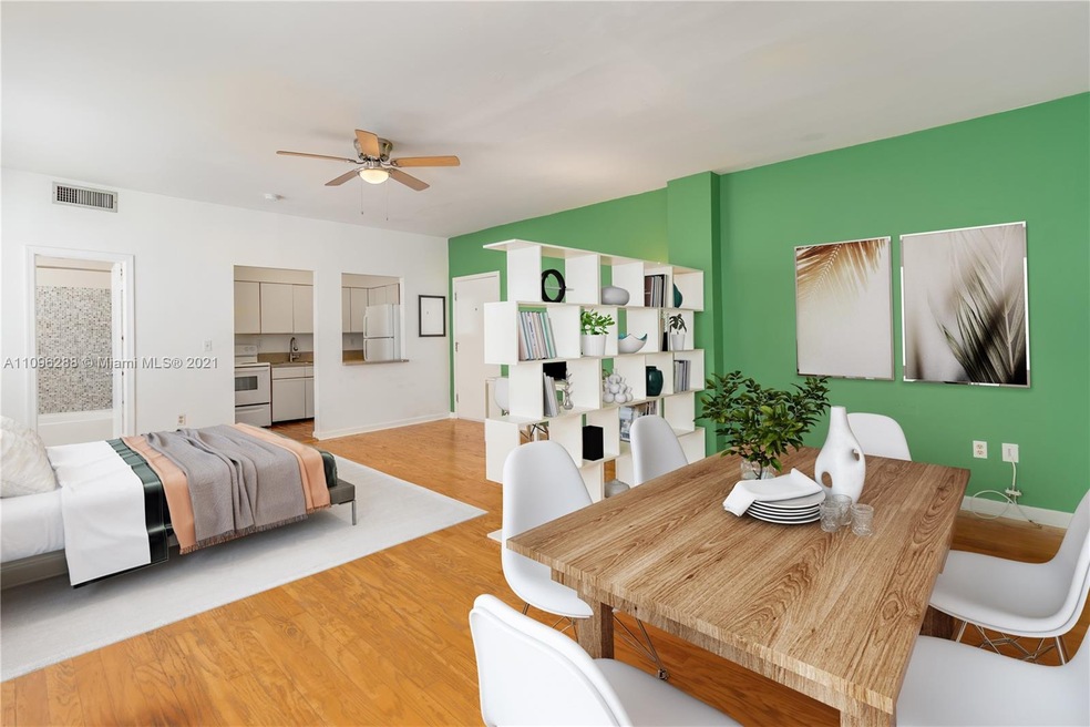 Living and Dining area - Photo digitally staged