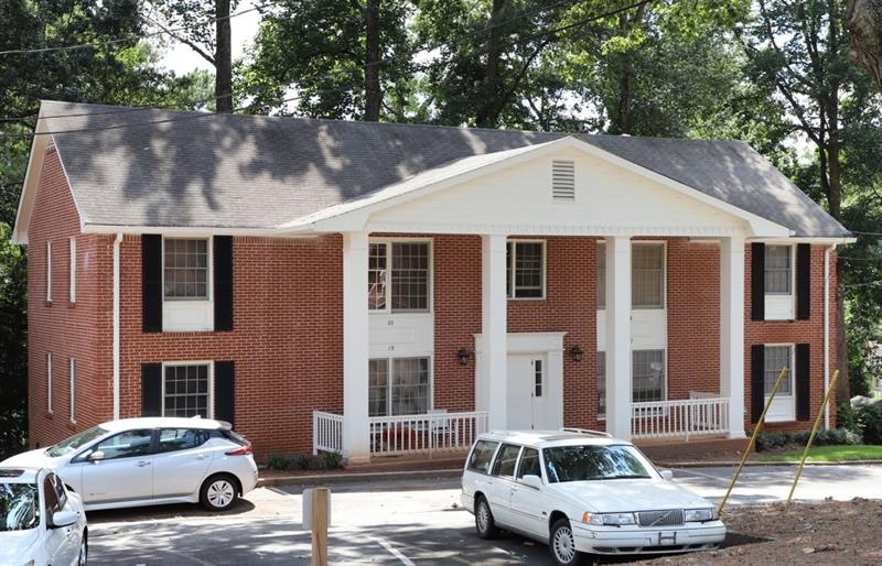 The Columns at East Hill #17 is the home on the ri