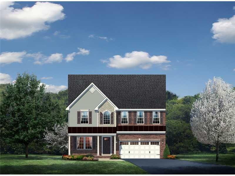 Exterior Front. Front porch, Hardie Plank siding (