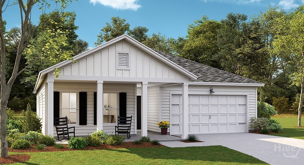 The Litchfield II Arbor Collection P6 Elevation Fr