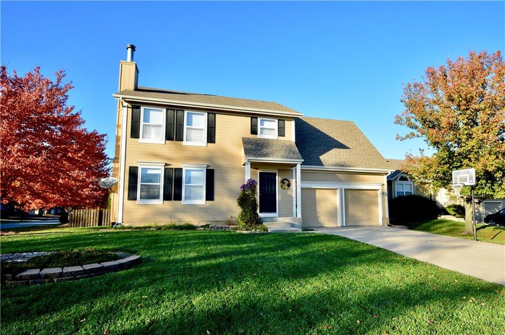 Large corner lot with lovely curb appeal!