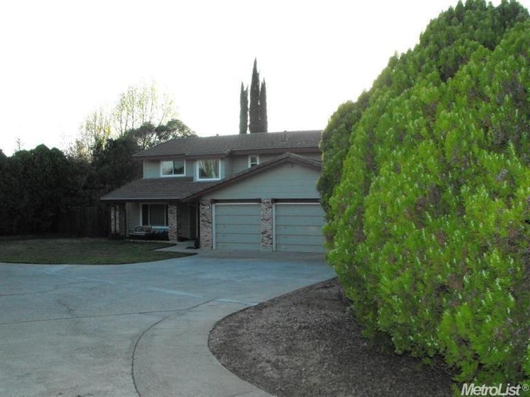 Nice long private driveway to home!