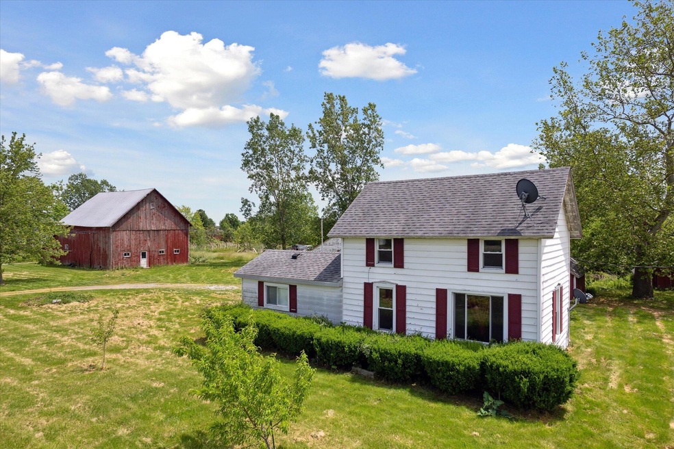 Front View w/ Pole Barn