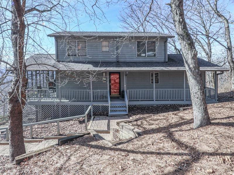 Beautiful home with awesome views.  Rocking chair 