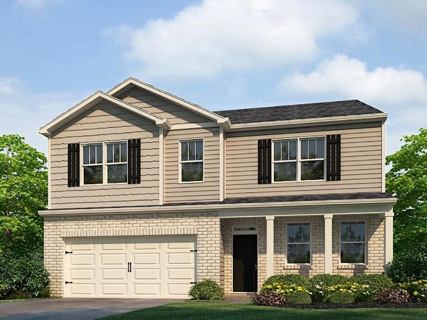 The Hanover Elevation FK at Glen at Kensington in 