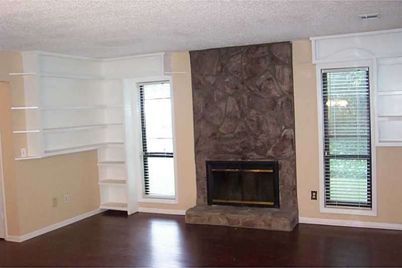 Den/Family/Great Room. Family room Fireplace and b
