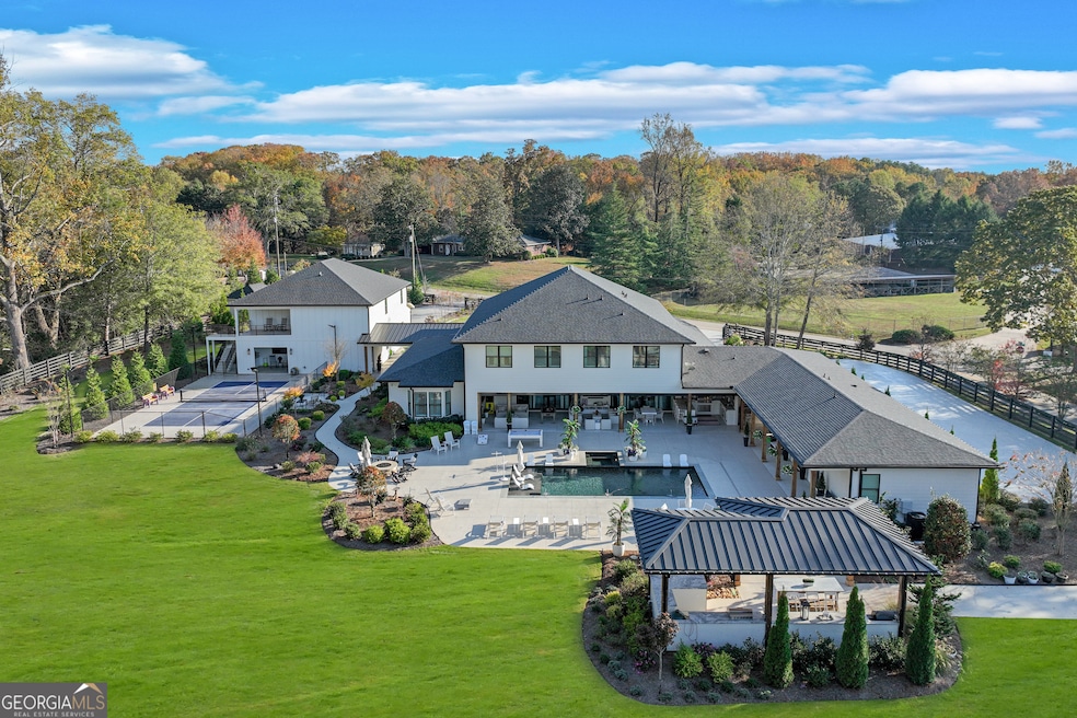 Aerial Backyard