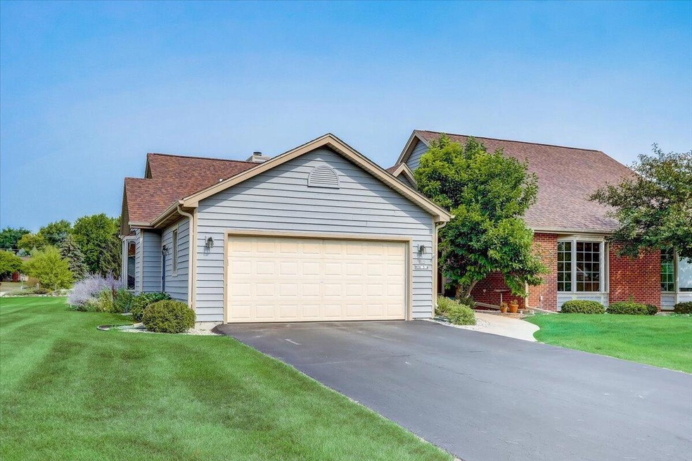 Attached Two Car Garage