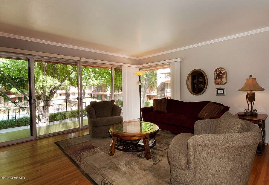Living Rm with Tons of Light and Balcony