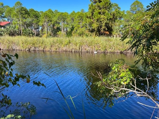 Back of property view of canal
