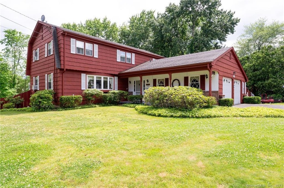 Stately New England Colonial situated in a sought 